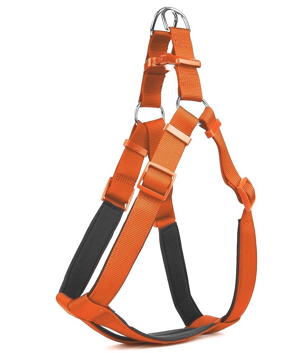 Dokuma Köpek Göğüs Tasması Medium Turuncu 45*55 cm
