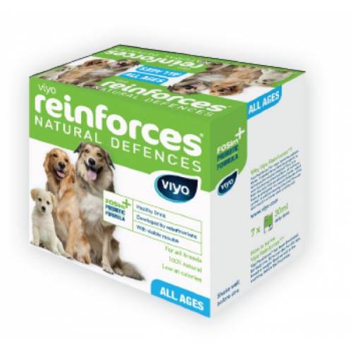 Reinforces All Ages Tüm Yaş Grubu Köpekler İçin Gıda Takviyesi 7 x 30 ml