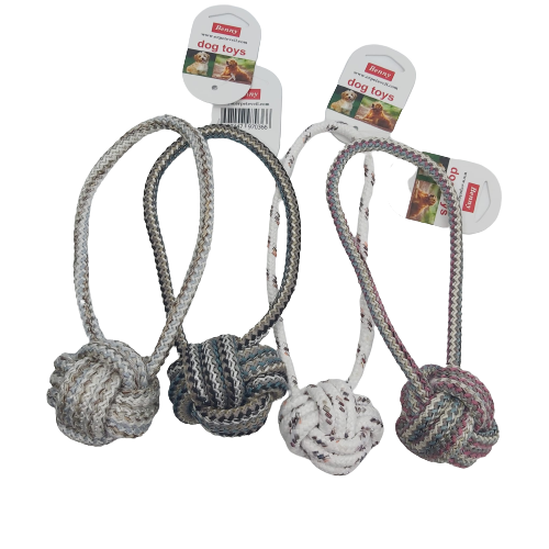 Diş İpi Köpek Oyuncağı 23cm Çeşitli Renklerde