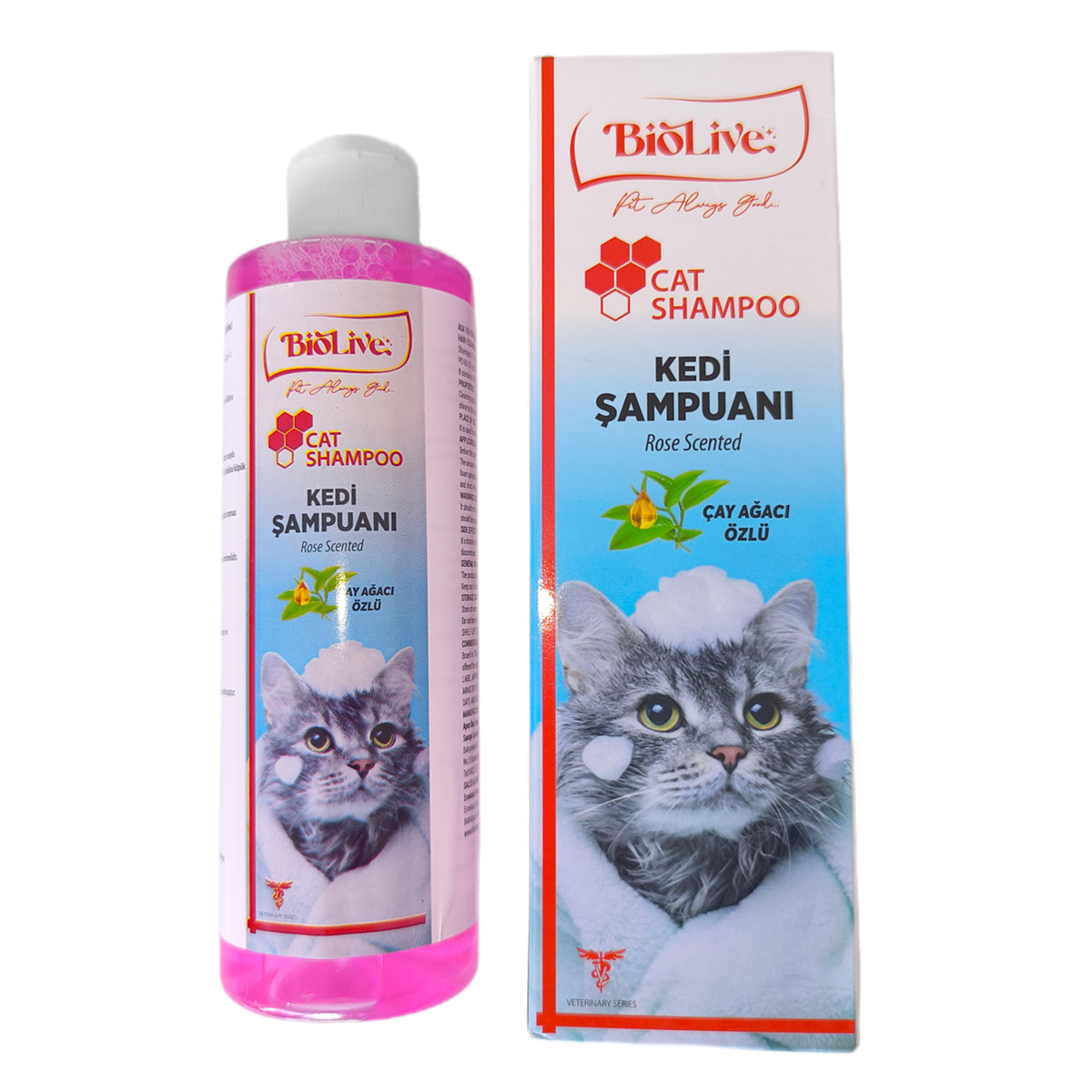 Çay Ağacı Özlü Kedi Şampuanı 200ml
