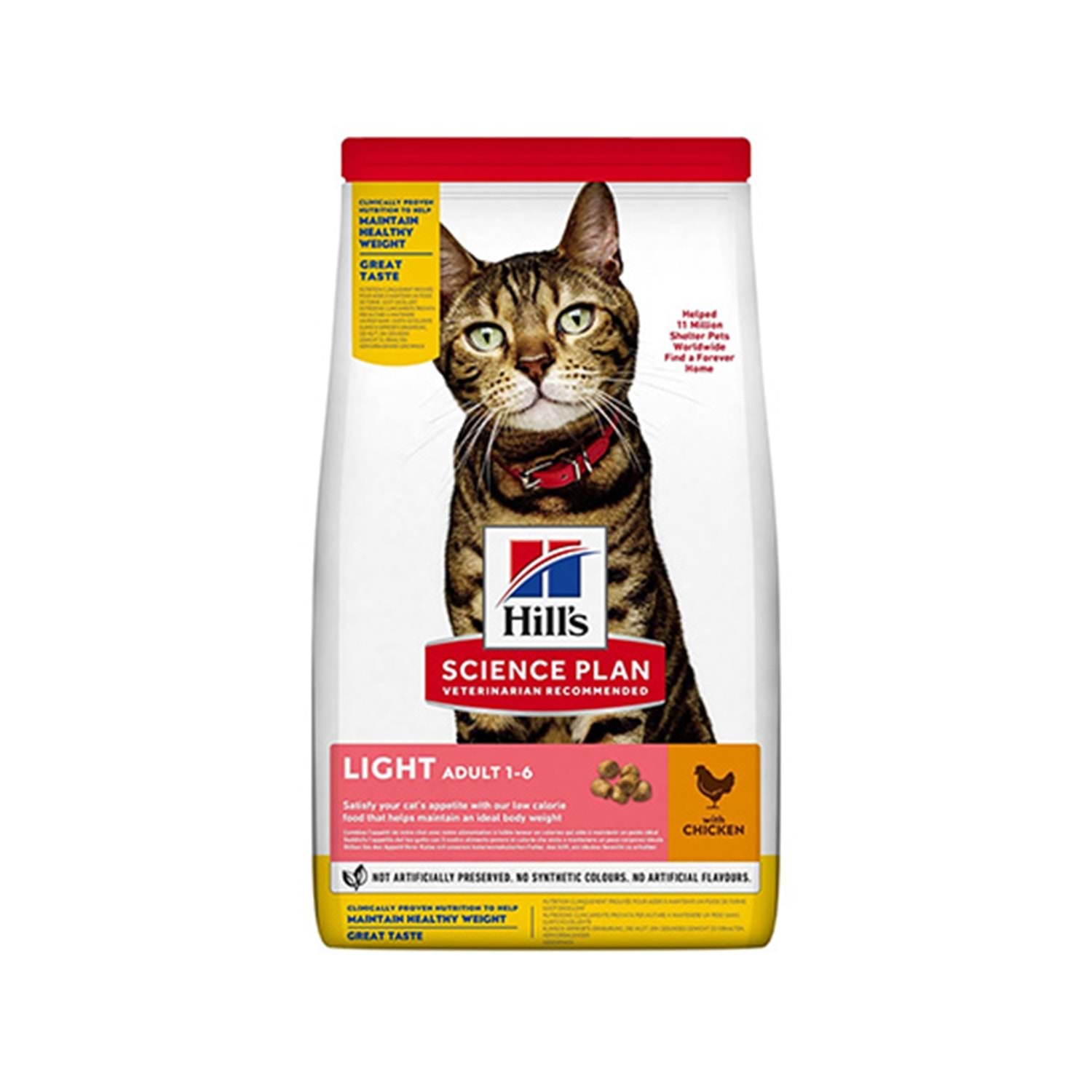 Hill’s SP Light Tavuklu Yetişkin Kedi Maması1.5 KG