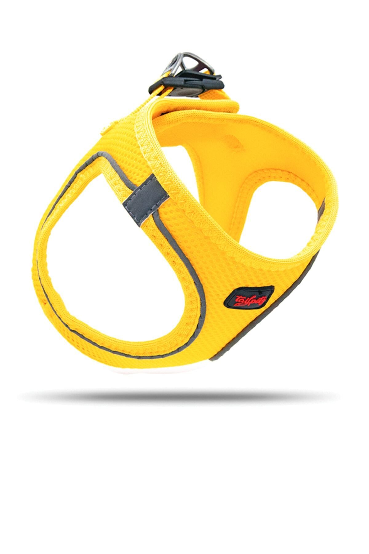Tailpetz Air Mesh Köpek Göğüs Tasması XSmall 32×36 cm Yellow