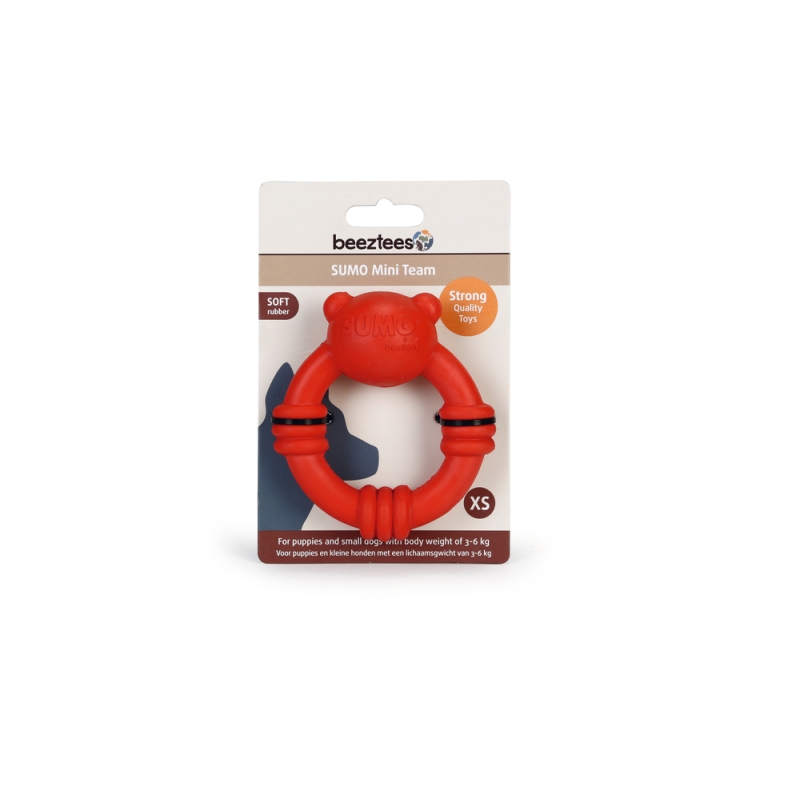 Sumo Mını Dental Oyuncak Kırmızı 9,5×10 cm